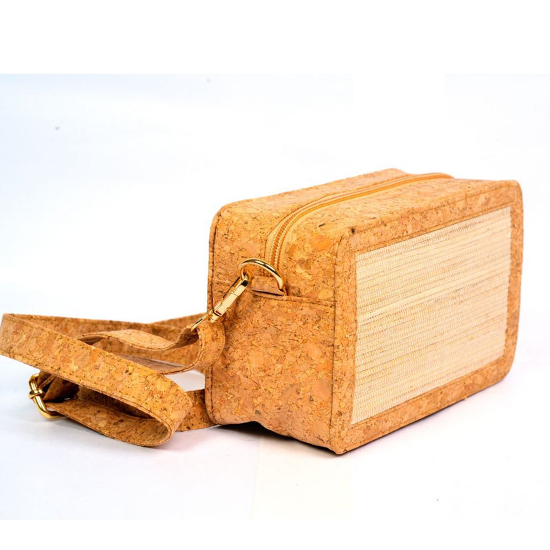 Banana Fibre Box Sling Bag | Verified Sustainable Sling bag on Brown Living™