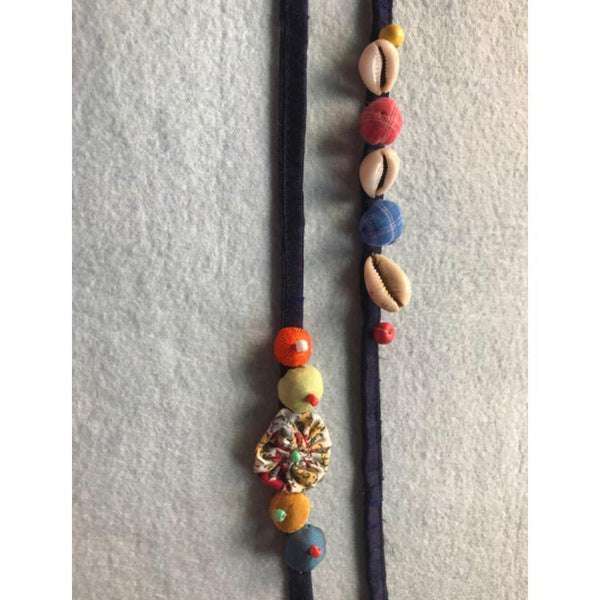 Buy Beads & Shell Rakhis Pack Of 2 | Shop Verified Sustainable Rakhi on Brown Living™