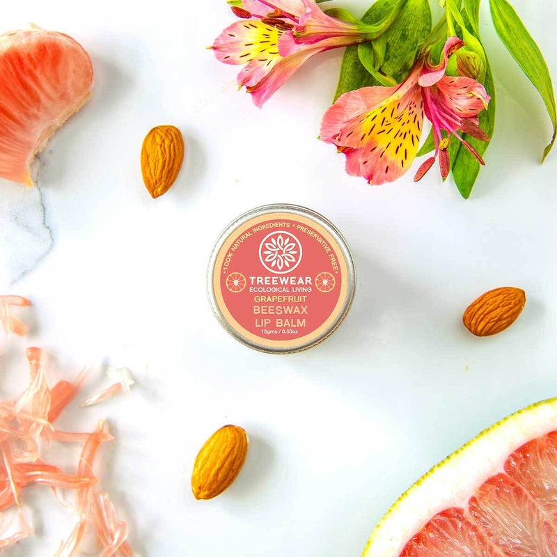 Buy Beeswax Lip Balm - Grapefruit | Shop Verified Sustainable Lip Balms on Brown Living™