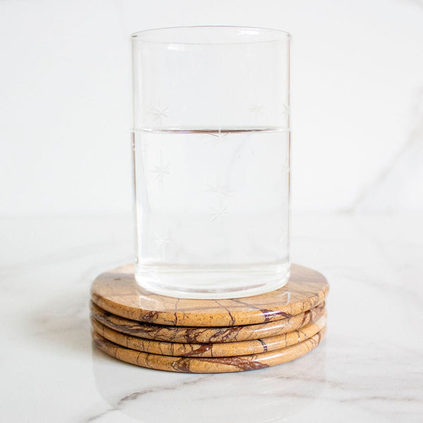 Buy Bidasar Coasters-Set of 4 | Shop Verified Sustainable Coasters on Brown Living™