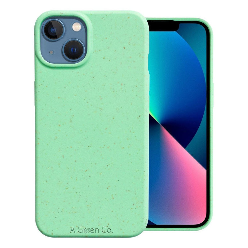 Buy Biodegradable Eco-Friendly Wheat Straw Phone Case / Mobile Cover - Mint Green | Shop Verified Sustainable Tech Accessories on Brown Living™