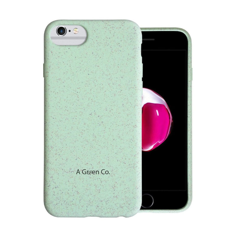 Buy Biodegradable Eco-Friendly Wheat Straw Phone Case / Mobile Cover - Mint Green | Shop Verified Sustainable Tech Accessories on Brown Living™