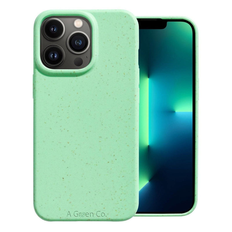 Buy Biodegradable Eco-Friendly Wheat Straw Phone Case / Mobile Cover - Mint Green | Shop Verified Sustainable Tech Accessories on Brown Living™