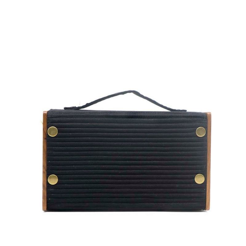 Buy Black Sea Box Clutch | Shop Verified Sustainable Womens Bag on Brown Living™