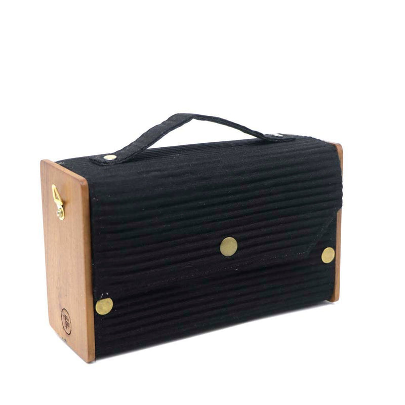 Buy Black Sea Box Clutch | Shop Verified Sustainable Womens Bag on Brown Living™