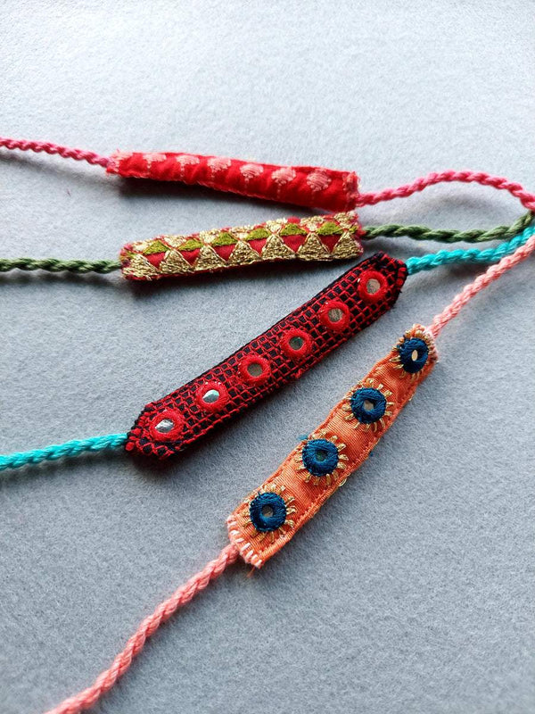 Buy Bond of Love Combo Rakhi Set Of 4 | Shop Verified Sustainable Rakhi on Brown Living™