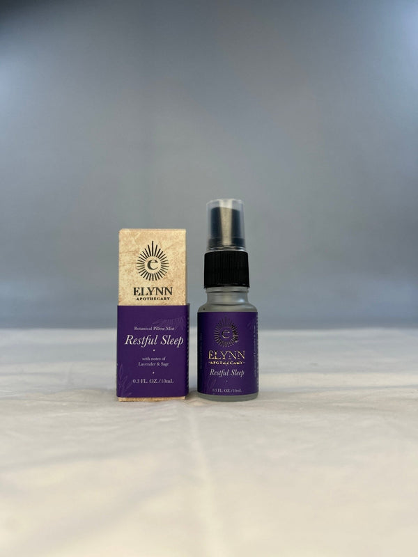 Botanical Pillow Spray Restful Sleep- 10ml | Verified Sustainable Candles & Fragrances on Brown Living™