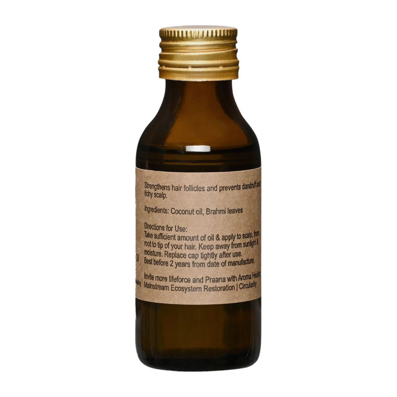 Buy Brahmi Infused Hair Oil- 50 ml | Shop Verified Sustainable Products on Brown Living