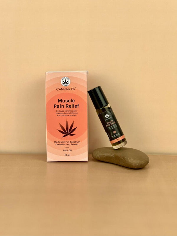 Buy Cannabliss Muscle Relief - 10 ML | Shop Verified Sustainable Essential Oils on Brown Living™