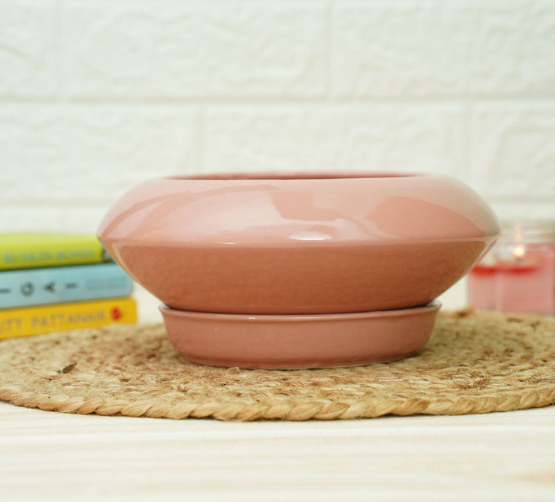 Buy Ceramic Succelent Pots for Plants | Pink | Shop Verified Sustainable Pots & Planters on Brown Living™