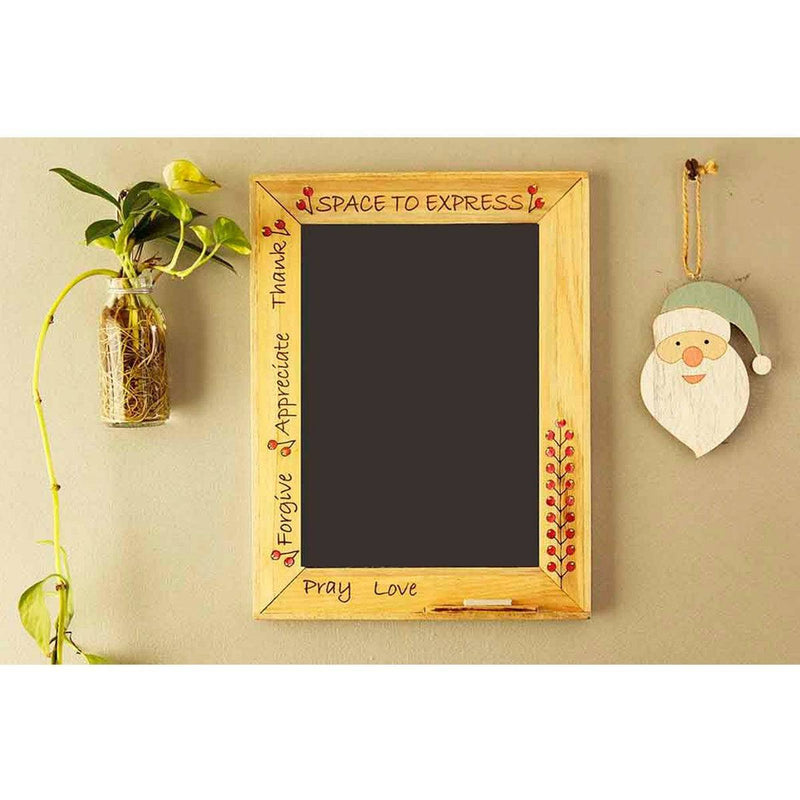 Buy Chalk Board - Space to express! | Shop Verified Sustainable Decor & Artefacts on Brown Living™