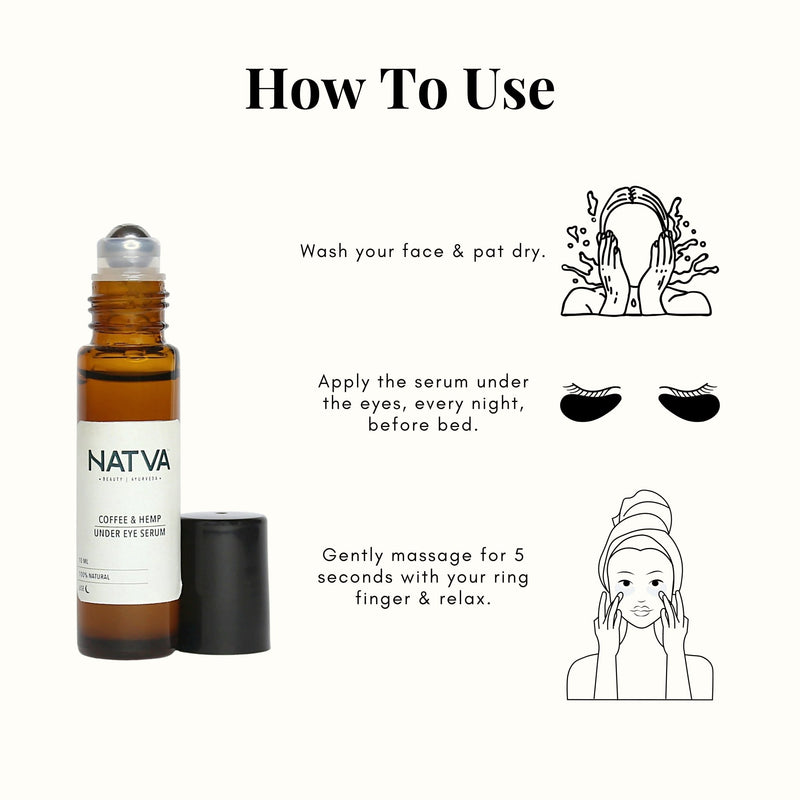 Coffee & Hemp Under Eye Serum | Verified Sustainable Eye Serum on Brown Living™