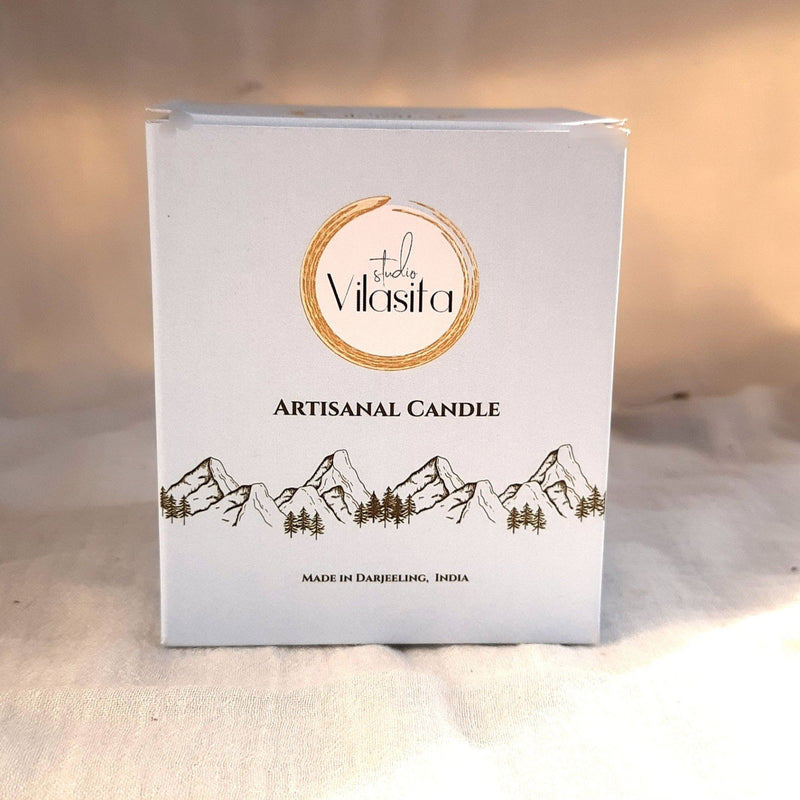 "Coffee House in Calcutta" - Butter Cream & Vanilla Soy wax Candle | Verified Sustainable Candles & Fragrances on Brown Living™