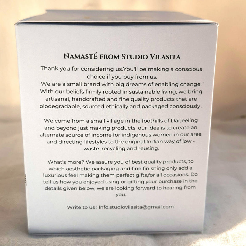 "Coffee House in Calcutta" - Butter Cream & Vanilla Soy wax Candle | Verified Sustainable Candles & Fragrances on Brown Living™