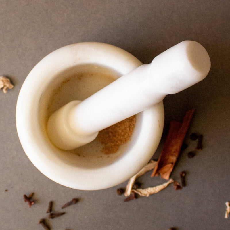 Buy Concentric Marble Mortar and Pestle | Shop Verified Sustainable Products on Brown Living