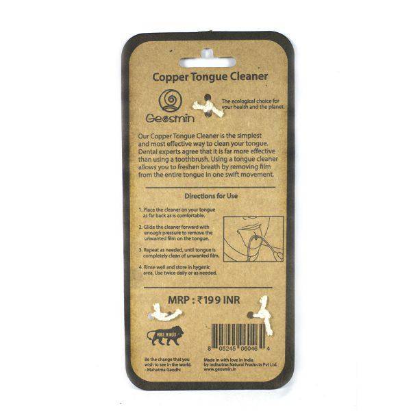 Buy Copper Tongue Cleaner, Ayurvedic - Pack of 3 | Shop Verified Sustainable Tongue Cleaner on Brown Living™