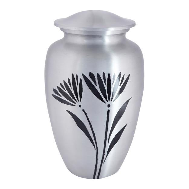 Buy Cremation Urns for Adult Ashes for Funeral, Burial, Aluminium | Shop Verified Sustainable Memorial Ceremony Supplies on Brown Living™