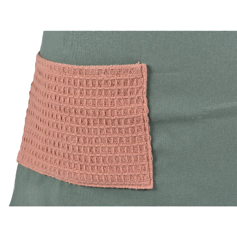 Buy Culinary Companions - Sage Green & Rose Pink Apron | Shop Verified Sustainable Kitchen Linens on Brown Living™