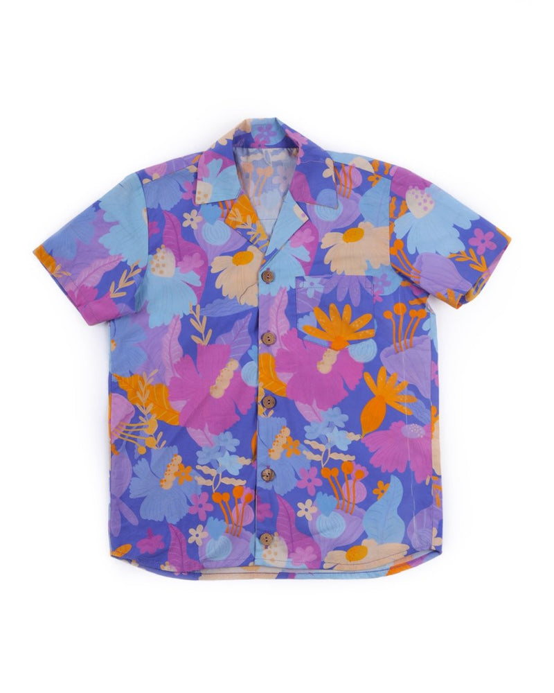 Buy Daffy Hawaiian Summer Shirt | Shop Verified Sustainable Kids Shirts on Brown Living™