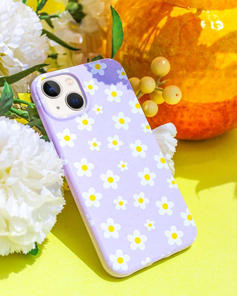 Buy Daisies - Biodegradable Eco-Friendly Phone Case / Mobile Cover | Shop Verified Sustainable Tech Accessories on Brown Living™