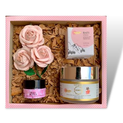 Buy Damask Rose & Watermelon Gift Pack | Shop Verified Sustainable Gift on Brown Living™