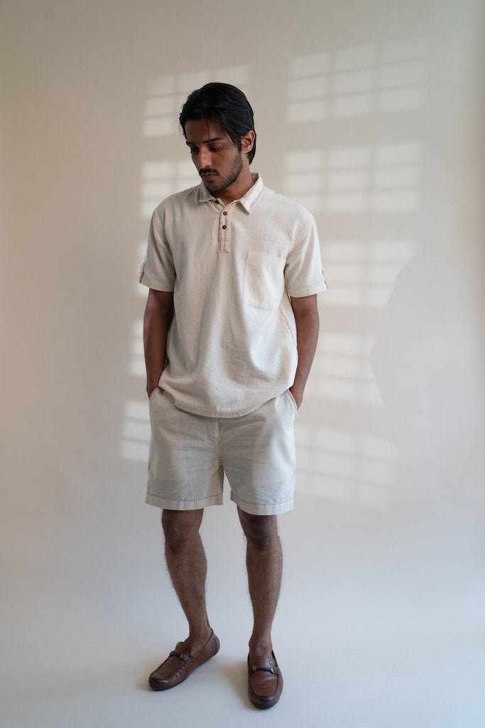 Buy Dawning Straight Fit Shorts | 100% Cotton | Shop Verified Sustainable Mens Shorts on Brown Living™