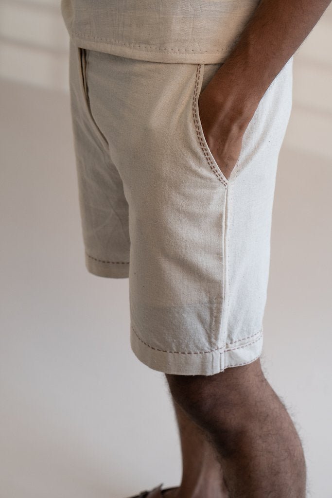 Buy Dawning Straight Fit Shorts | 100% Cotton | Shop Verified Sustainable Mens Shorts on Brown Living™