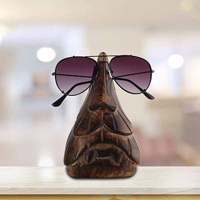 Buy Wooden Decorative Eyeglass Holder | Home Decor | Office Desk | Shop Verified Sustainable Table Decor on Brown Living™