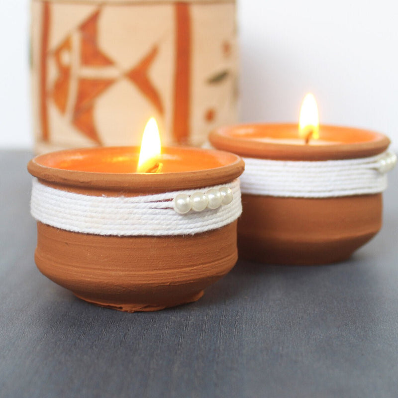 Buy Deko Premium Candles Gift Pack- Set Of 4 | Shop Verified Sustainable Products on Brown Living