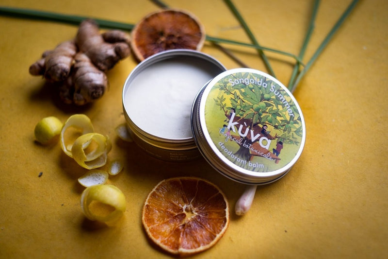 Buy Deodorant Balm - 100 gms | Lemongrass & Ginger | Baking Soda Free | Shop Verified Sustainable Deodorant on Brown Living™