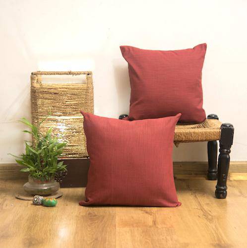 Buy Designer Cushion Cover with Premium Handmade Cotton Fabric | Shop Verified Sustainable Covers & Inserts on Brown Living™