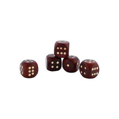 Buy Handcrafted Box and 5 Dice Set Paperweight Puzzle | Shop Verified Sustainable Learning & Educational Toys on Brown Living™