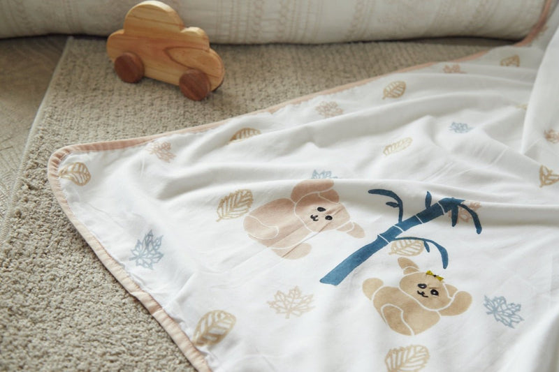 Buy Dohar Blanket- K for Koala- Beige | Shop Verified Sustainable Bed Linens on Brown Living™