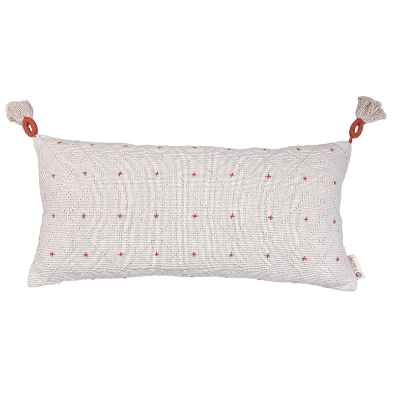 Buy Dotted Geo Lumbar Cushion Cover | Shop Verified Sustainable Covers & Inserts on Brown Living™