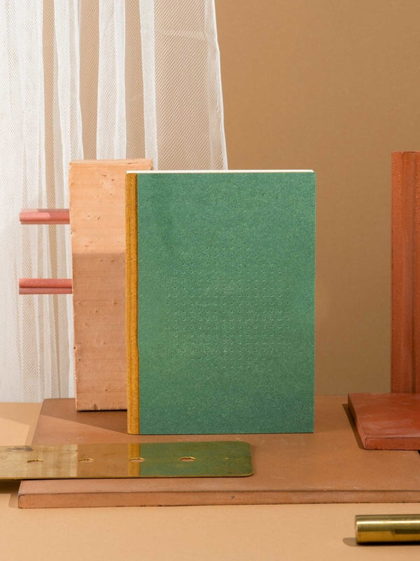 Buy Dotted Gridbook | 300 gsm blended banana fibre paper | Shop Verified Sustainable Notebooks & Notepads on Brown Living™