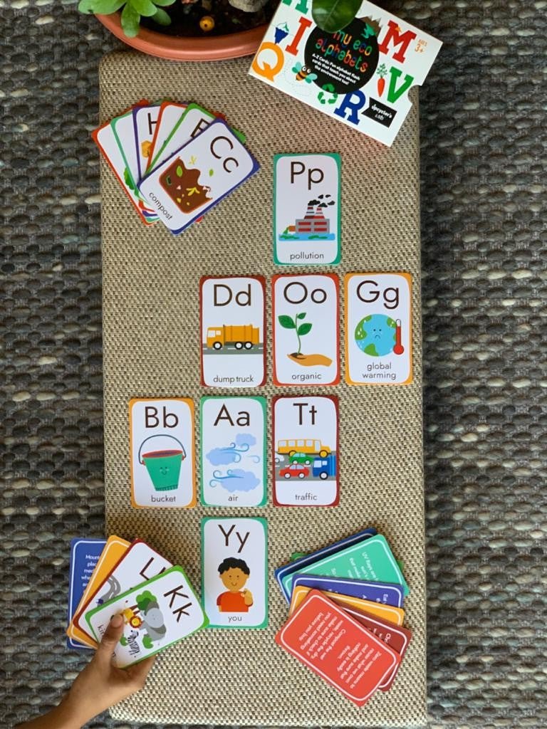 Buy Eco Alphabets Flashcards | Shop Verified Sustainable Learning & Educational Toys on Brown Living™