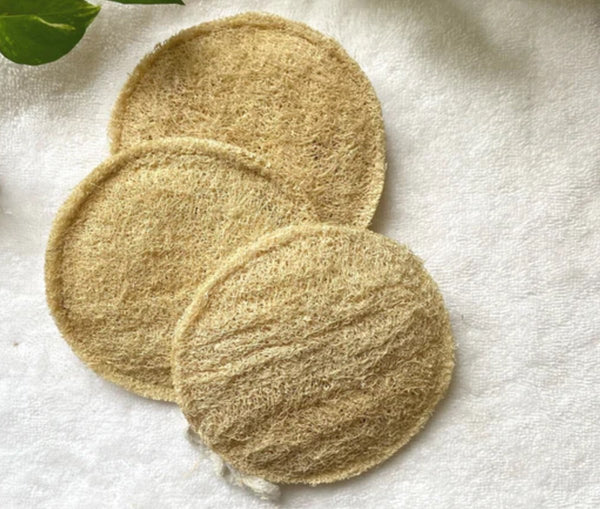 Eco Friendly Loofah for Bath- Round Shape | Verified Sustainable Bath Accessories on Brown Living™