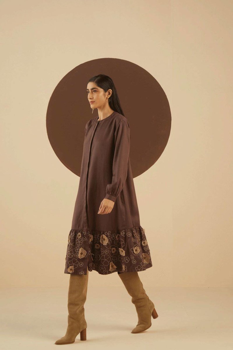 Buy Eliza Embroidered Dress | Shop Verified Sustainable Womens Dress on Brown Living™