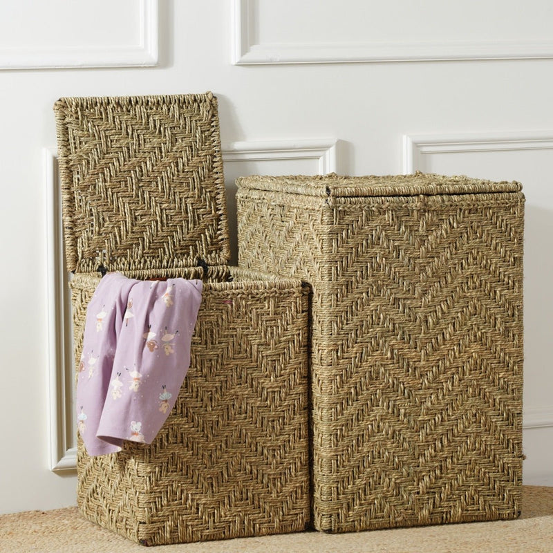 Buy Elowen Moonj Laundry Basket | Shop Verified Sustainable Baskets & Boxes on Brown Living™