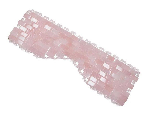 Buy Eye Mask - Rose Quartz | Shop Verified Sustainable Eye Mask on Brown Living™