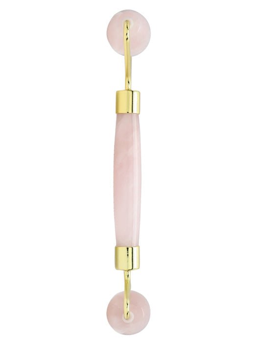 Buy Face Roller - Rose Quartz | Shop Verified Sustainable Massager on Brown Living™