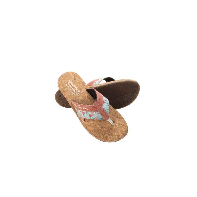 Buy Flamingo Pink Sustainable and Vegan Flip Flops | Shop Verified Sustainable Womens Flip Flops on Brown Living™