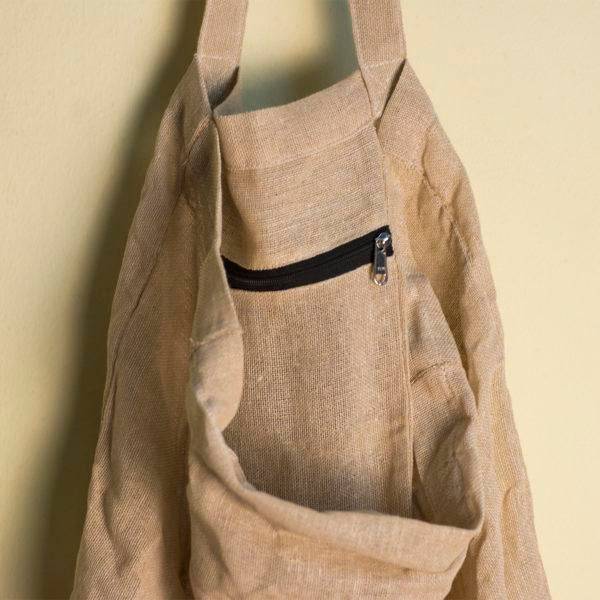 Buy Foldable and Reusable Jute Cotton Shopping Bag | Shop Verified Sustainable Reusable Bag on Brown Living™