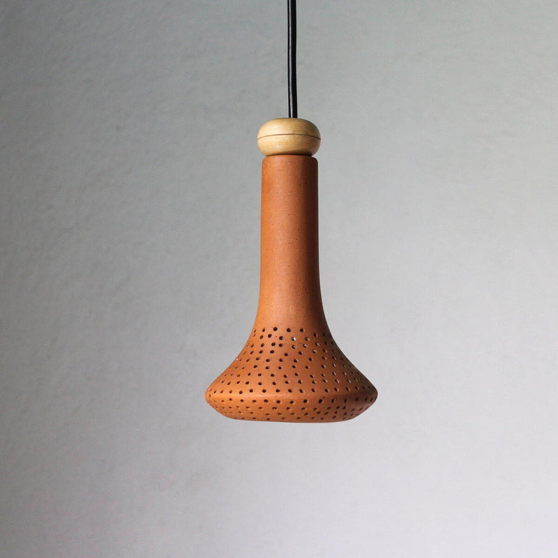 Buy FON S Design 1 Handmade Terracotta Ceiling Light | Shop Verified Sustainable Lamps & Lighting on Brown Living™