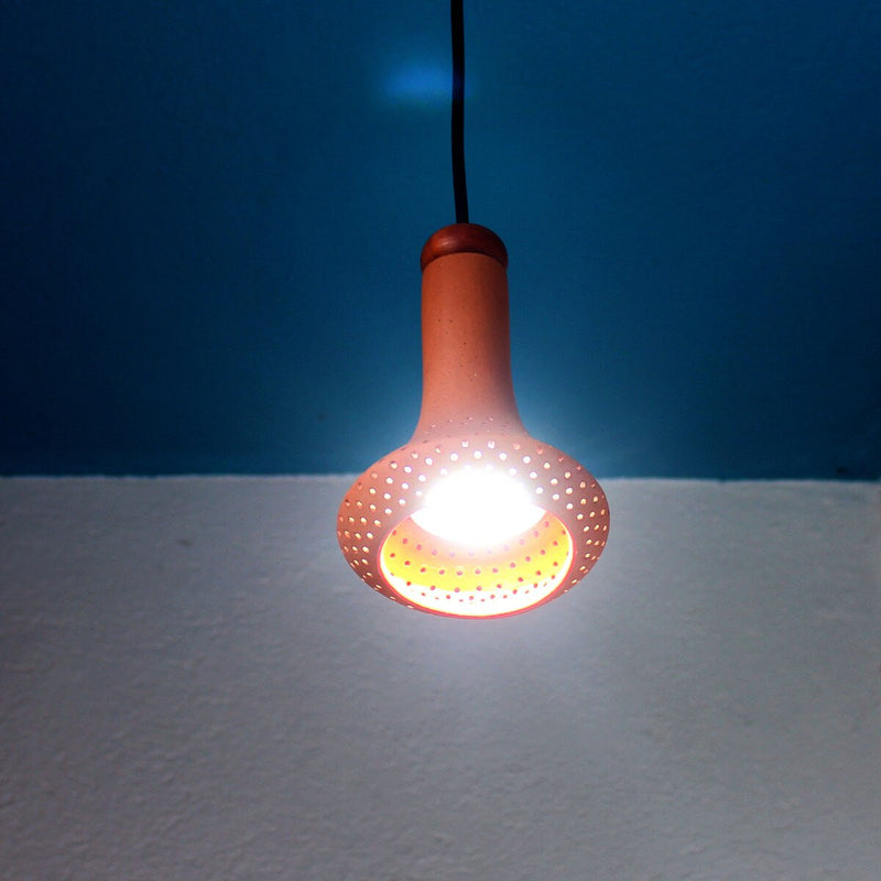 Buy FON S Design 1 Handmade Terracotta Ceiling Light | Shop Verified Sustainable Lamps & Lighting on Brown Living™