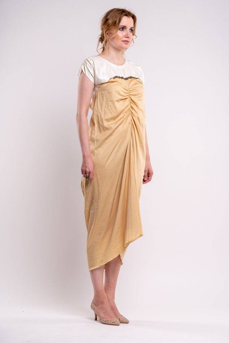 Buy Fukinsei Coffee Dress | Shop Verified Sustainable Womens Dress on Brown Living™