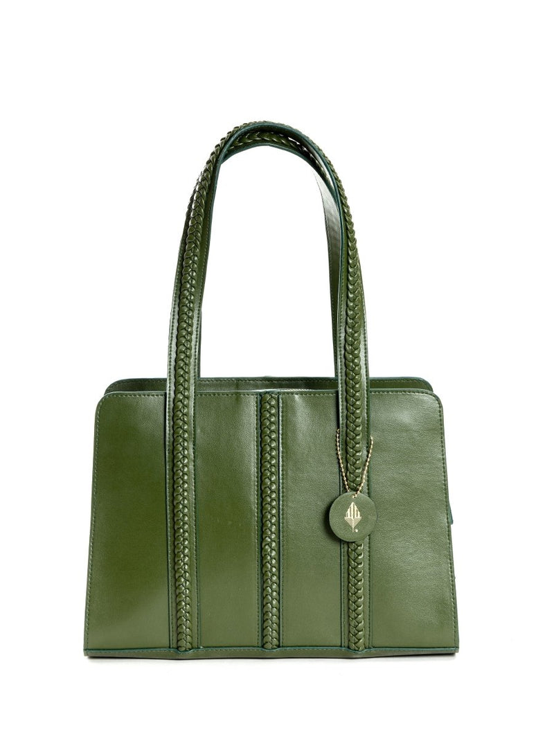 Buy Gaia (Green) | Women's bag made with Cactus Leather | Shop Verified Sustainable Womens Handbag on Brown Living™