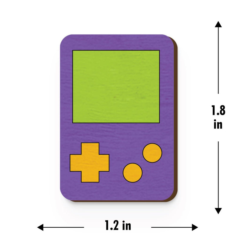 Buy Game Boy Hand Painted Wooden Magnet | Shop Verified Sustainable Stationery on Brown Living™