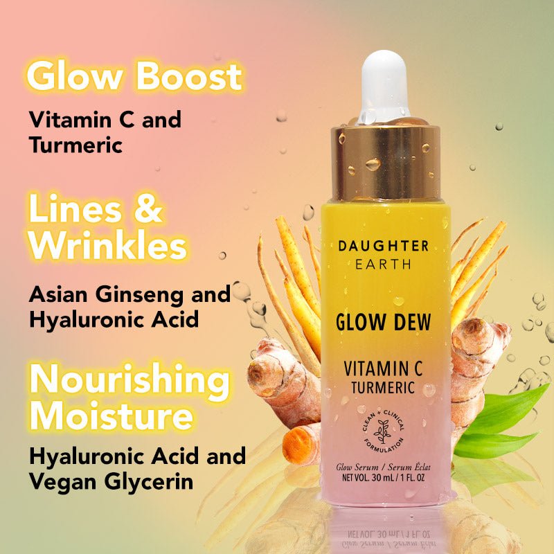 Buy Glow Dew - Vitamin C Turmeric Serum | Shop Verified Sustainable Face Serum on Brown Living™