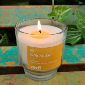 Buy Goa Sunsets Sea breeze | Scented Soy Wax Candle | 150g | Shop Verified Sustainable Candles & Fragrances on Brown Living™